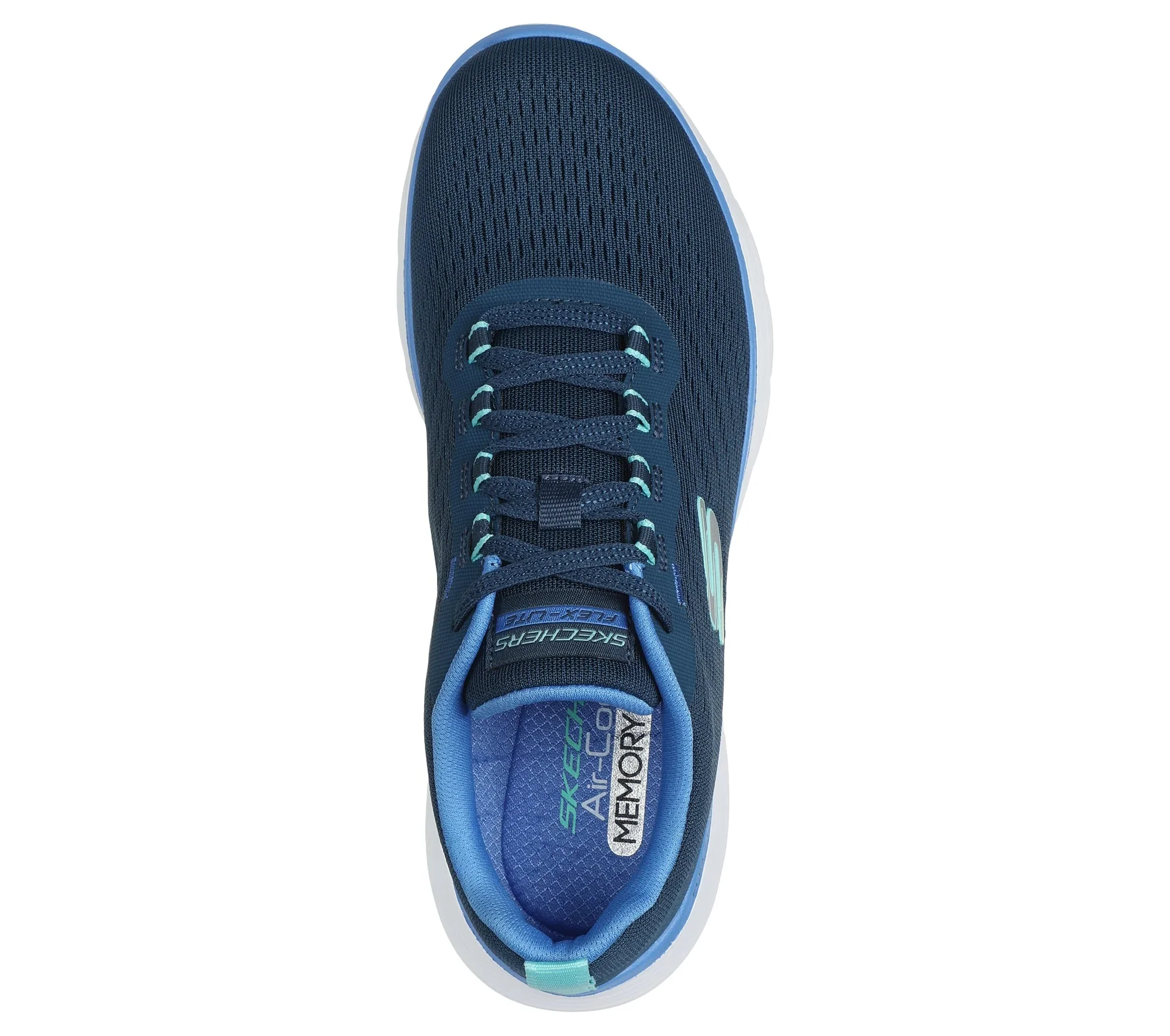 Women's Wide Fit Skechers 150201W Flex Appeal 5.0 New Path Trainers - Image 11