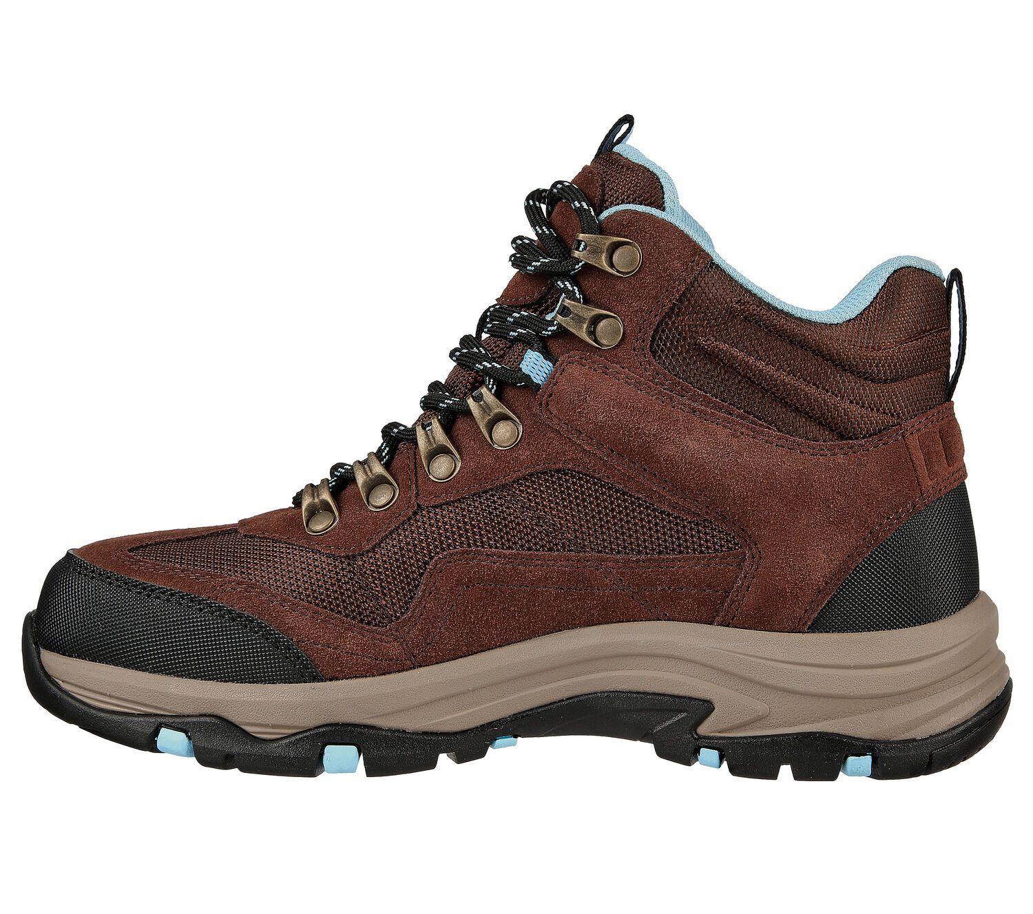 Women's Wide Fit Skechers 167008 Trego Base Camp Waterproof Outdoor Hiking Boots - Image 4