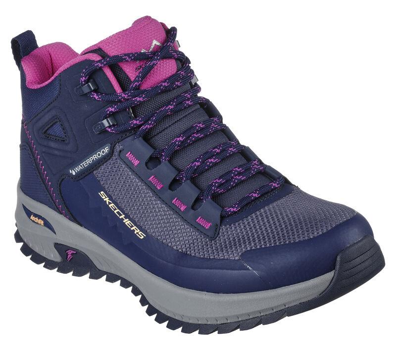 Women's Wide Fit Skechers 180086 Arch Fit Discover Elevation Gain Boots - Image 3