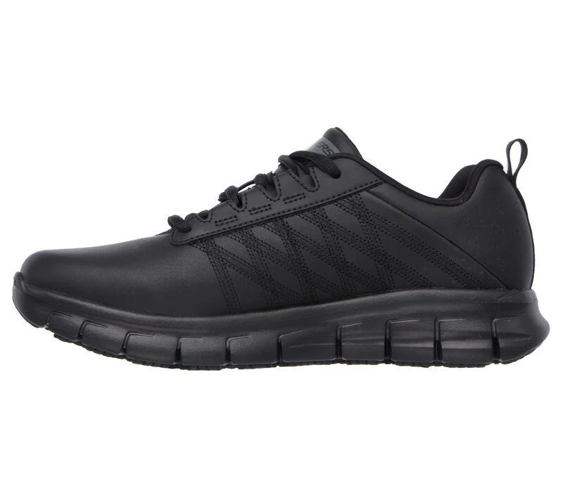 Women's Wide Fit Skechers 76576EC Sure Track Erath Occupational Trainers - Image 4