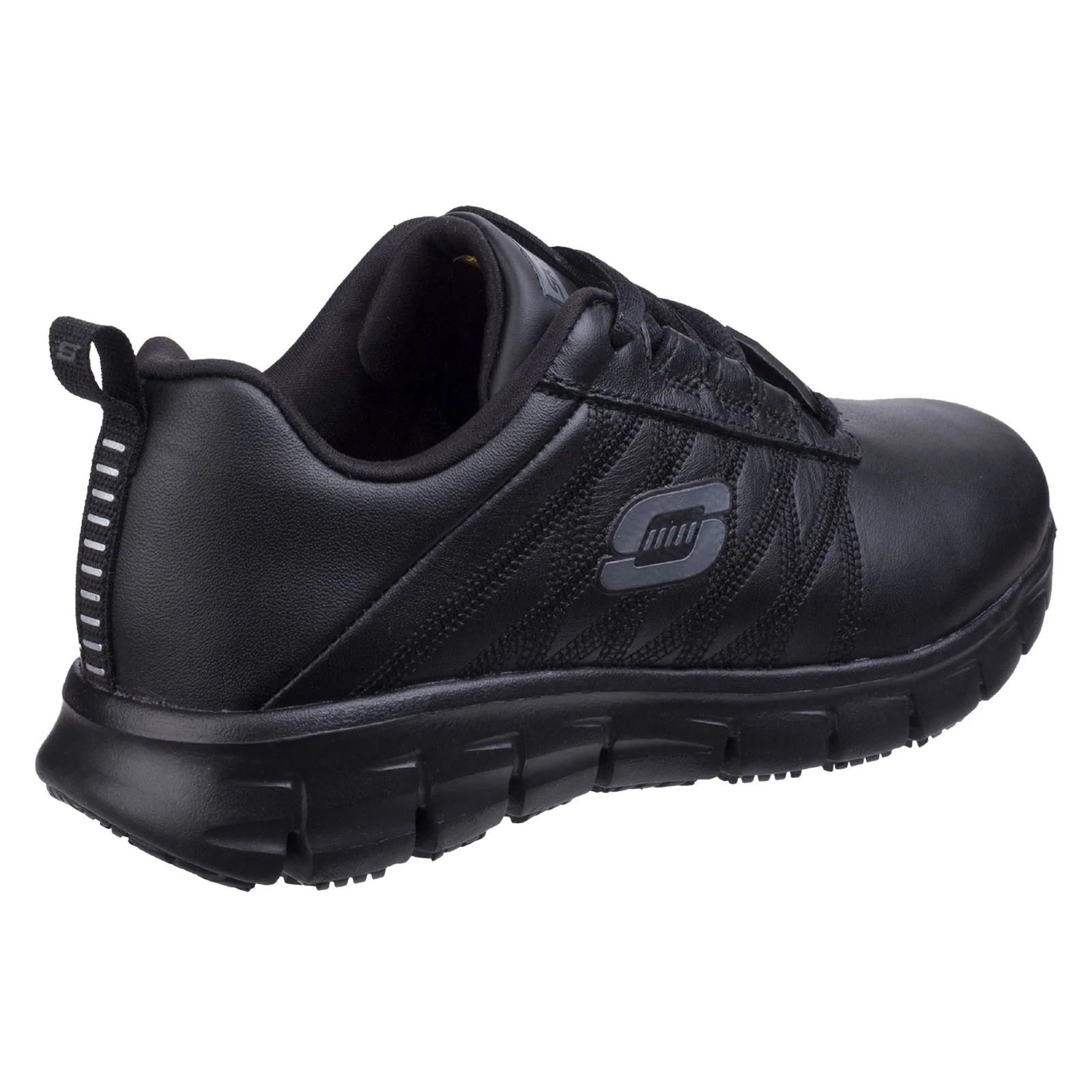 Women's Wide Fit Skechers 76576EC Sure Track Erath Occupational Trainers - Image 5