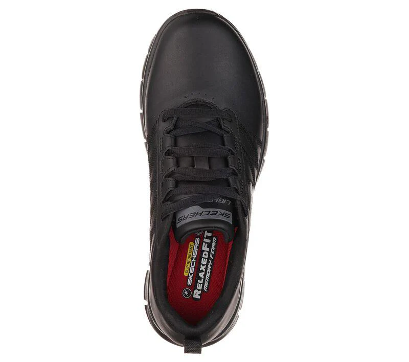 Women's Wide Fit Skechers 76576EC Sure Track Erath Occupational Trainers - Image 6