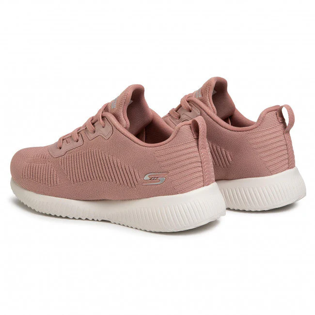 Womens Wide Fit Skechers Bobs Tough Talk-32504 Trainers - Blush - Image 6