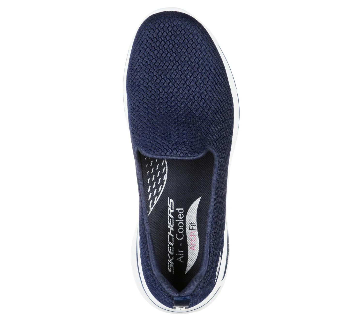 Womens Wide Fit Skechers Grateful 124401 Arch Fit Walking Trainers - Image 10