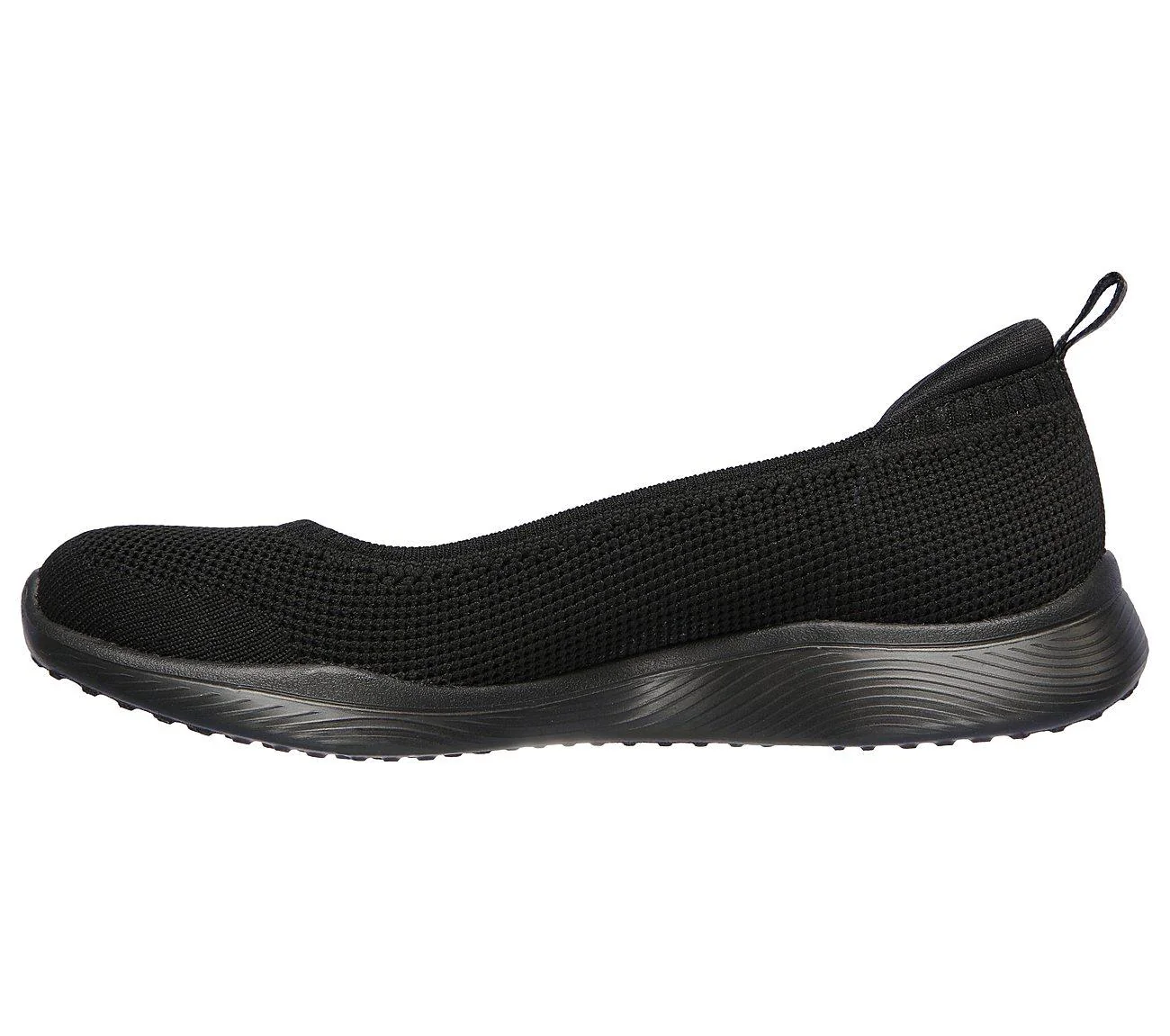 Womens Wide Fit Skechers Microburst 104134 Walking Slip On Shoes - Image 4