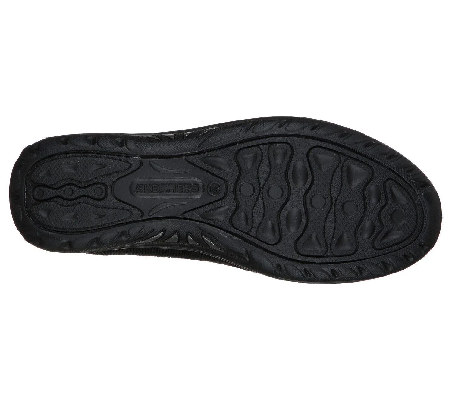 Womens Wide Fit Skechers Reggae Fest Enjoy 49679 Slip On Shoes - Image 6