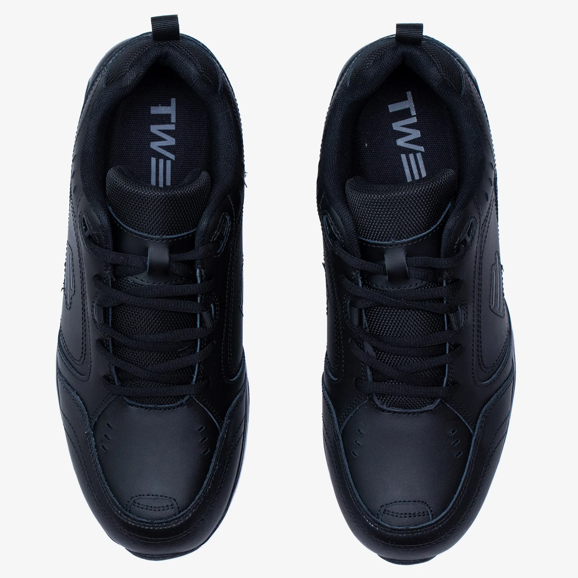 Men's Wide Fit Tredd Well Legend Trainers - Black - Image 6